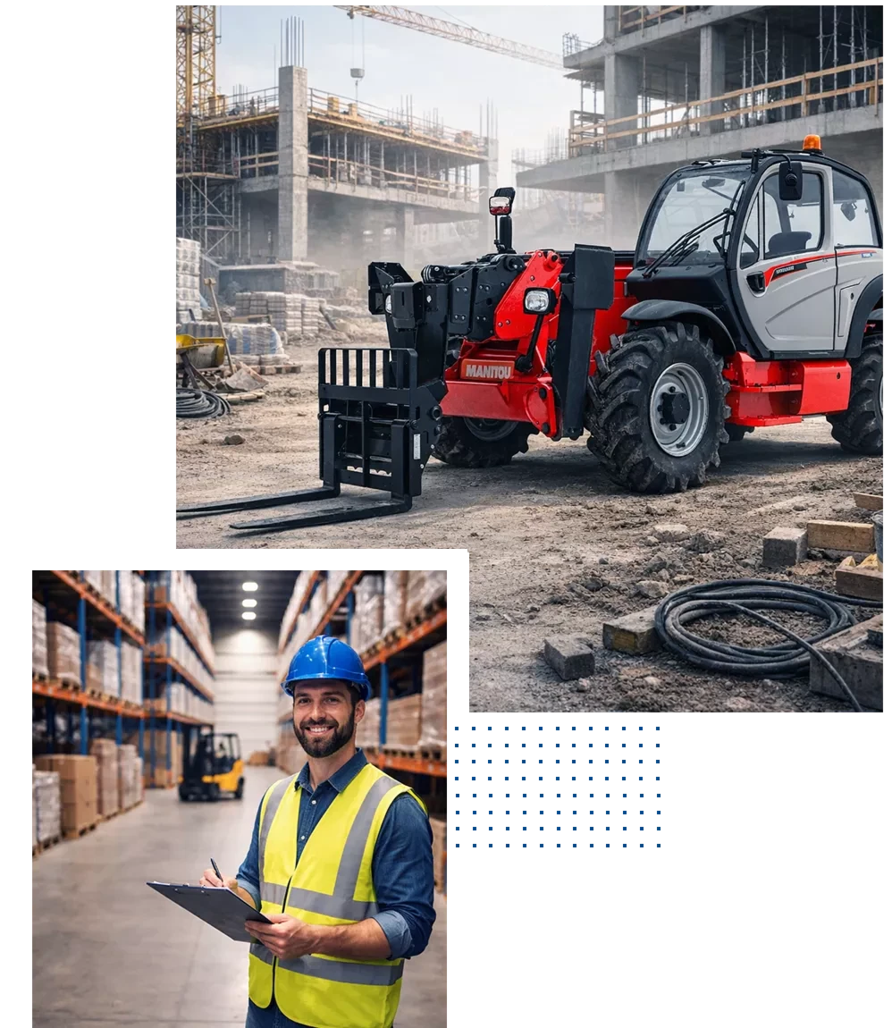 kıbrıs telehandler kiralama