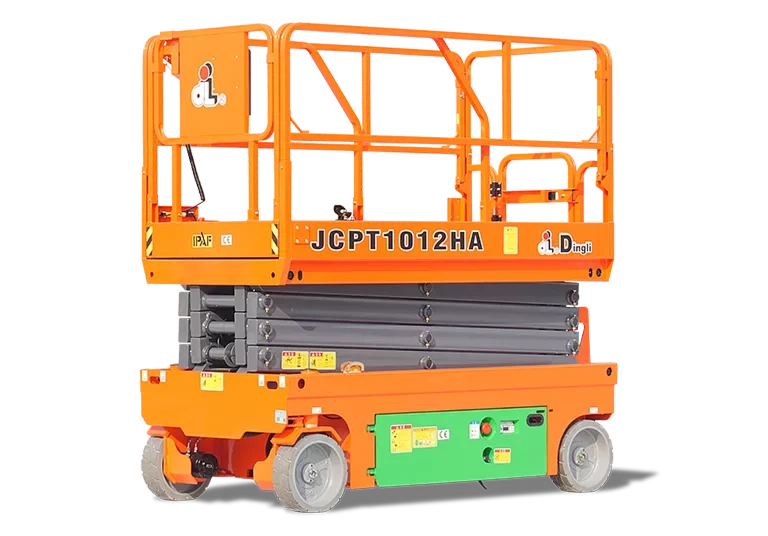 10 Metre Akülü Makaslı Platform.