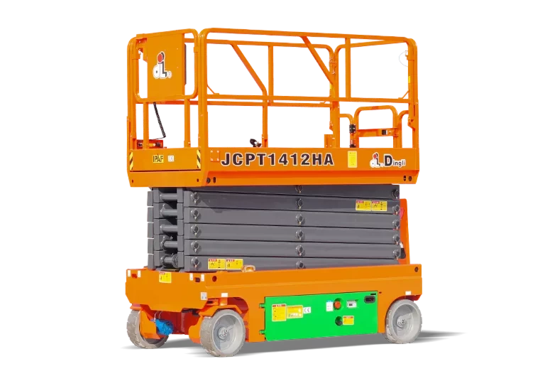 14 Metre Akülü Makaslı Platform.